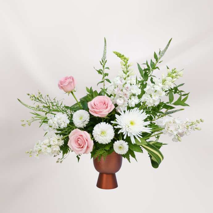 Pink & White Arrangement