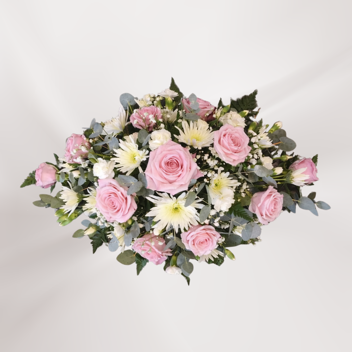 Coussin Funéraire Rose