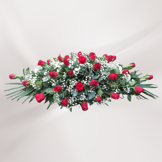 Coussin Funéraire Rouge